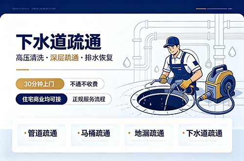 政务下水道疏通